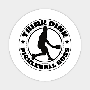 Think Dink Pickleball Boss Magnet